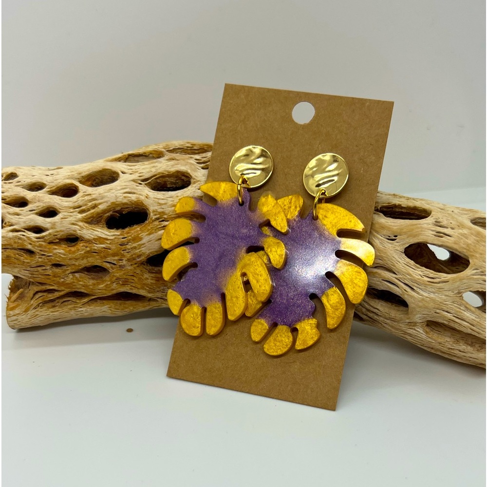 Resin earrings